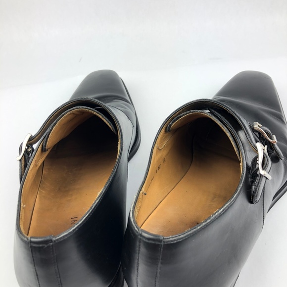 Magnanni Leather Double Monk Plain Loafer  11.5 M main image 7